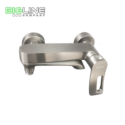 Смеситель CASELA 53161D для ванны с коротким изливом, оружейная сталь (10)