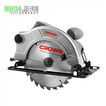 CROWN  СТ 15074 Пила дисковая, по дереву, d185 мм1200W(2)