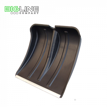 Лопата снеговая пластиковая ВИТЯЗЬ Цикл Стандарт (с алюм.планкой)