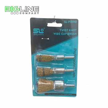Набор щеток на дрель 3 pcs SHILI TOOLS (120)