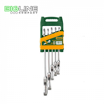 Набор гибких гаечных ключей с трещеткой 5шт  8,10,12,13,14мм Jadever1