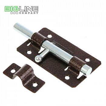 Задвижка дверная ЗД-01 полимер медь (20)